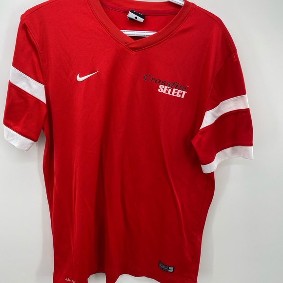 Nike Dri Fit Crossfire Soccer Jersey Mens Large - Picture 2 of 8